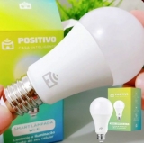 Smart Lâmpada Wi-Fi Positivo Casa Inteligente Smart Lâmpada Wi-Fi
