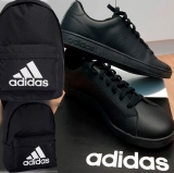 Kit Tênis Adidas Advantage Base Masculino + Mochila Adidas Classic