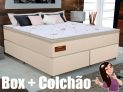Cama Box Queen (Box + Colchão) Gazin – Mola Ensacada 67cm de Altura Diamante
