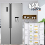 Geladeira/Refrigerador Philco Frost Free – Side by Side 434L PRF533ID