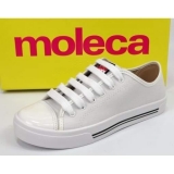 Tênis Moleca Liso Bico Verniz Feminino