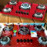 Cooktop 5 Bocas Fischer Rouge à Gás Tripla-Chama – Acendimento Superautomático