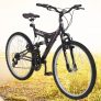 Mountain Bike Aro 26 Track & Bikes TB 200/PP – Aço Carbono Freio V-Brake 18 Marchas