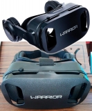 Óculos 3D Realidade Virtual Com Headphone Warrior – JS086