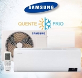 Ar-condicionado Split Samsung Inverter 12.000 BTUs – Quente e Frio Wind Free AR12TSHCBWKNAZ