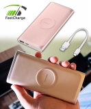Carregador Portátil/Power Bank Samsung – sem Fio 10000mAh Fast Charge Rose