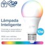 Lâmpada Inteligente I2GO E27 RGB – Dimerizável 10W Smart Lamp Wi-Fi