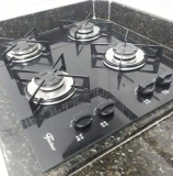 Cooktop 4 Bocas Fischer Preto a Gás GLP – 1519