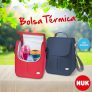 Bolsa Térmica para Mamadeira NUK – Baby Care PA700392-UV Vermelha