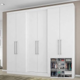 Guarda-Roupa Bartira Napoli II com 6 Portas e 2 Gavetas