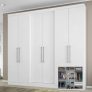 Guarda-Roupa Bartira Napoli II com 6 Portas e 2 Gavetas