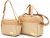 Kit Bolsa e Frasqueira BABY NUT Bege, Baby Nut, Bege