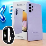 Smartphone Samsung Galaxy A32 128GB 4G – 4GB RAM (4 Cores) + Smartband Galaxy Fit2 Preto
