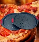 Conjunto de Formas para Pizza 2 peças Napoli em Aço Carbono – Basic+