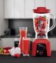 Liquidificador Arno Limpa Fácil Power Mix Vermelho – 5 Velocidades 550W