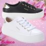 Tênis Moleca Flatform Liso Feminino