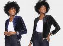 Jaqueta Eagle Rock Bomber Plush Feminina
