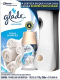 Desodorizador Glade Automatic Spray Aparelho + Refil Toque de Maciez 269ml