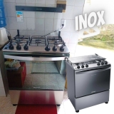 Fogão 5 Bocas Brastemp – Acendimento Automático BFS5NCRUNA – Inox