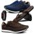 Kit 2 Pares de Tênis Masculino Sapatênis com Chinelo e Relógio – Ferraretto