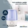 Umidificador Ultrassônico de Ar Portátil Britânia – BUD04B 4,8L