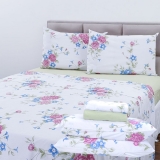 Jogo De Cama Larissa Percal 180 Fios 3 ou 4 Peças – Casa & Conforto
