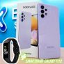 Samsung Galaxy A32 Violeta + Relógio Galaxy Fit2 Preto
