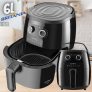 Fritadeira Elétrica sem Óleo/Air Fryer Britânia – BFR15P Preta 6L com Timer