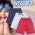 Kit Bermuda Infantil Candy Kids Moletinho Masculino – 3 Peças