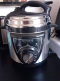 Panela de Pressão Elétrica Mondial Pratic Cook – PE-26 700W 3L Timer Controle de Temperatura