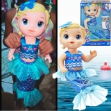 Boneca Linda Sereia Loira, Baby Alive, Loira