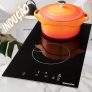 Fogão de Mesa Cooktop de Indução 2 Zonas de Aquecimento Suggar