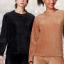 Blusão Feminino Em Plush Canelado Com Elastano – Hering