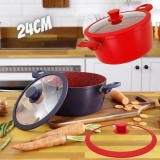 Caçarola Dreamcook Antiaderente 24cm Com Tampa – Classic Home