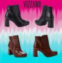 Bota Vizzano Cano Baixo Bico Fino