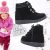 Bota Infantil Coturno Magia Brilho Moda Feminina