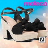 Sandália Moleca Meia Pata 2 Nós Feminina