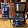 Cafeteira Elétrica Philco PH14 PLUS 14 Xícaras – Inox Preto Fosco e Prata