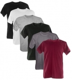 Kit 6 Camisetas 100% Algodão