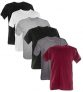 Kit 6 Camisetas 100% Algodão