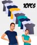 Kit Camiseta Volare Básica 10 Peças Feminino