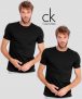 Kit de 2 Camisetas Calvin Klein Básicas Masculina