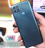 Smartphone Motorola Moto G9 Power Verde Pacífico 128GB, 4GB RAM, Tela de 6.8”, Câmera Traseira Tripla, Android 10 e Processador Octa-Core