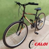 Bicicleta Aro 26 Caloi Twister Easy Freio V-Brake – 7 Marchas
