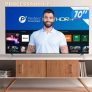Smart TV 4K 70” Philips 70PUG7625/78 – Wi-Fi Bluetooth HDR10+ 3 HDMI 2 USB