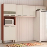 Cozinha Compacta Kits Paraná Versalhes – Nicho para Micro-ondas 9 Portas