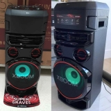 Caixa de Som Acústica LG XBOOM RN7 com Multi Bluetooth, Karaokê, Entrada de Microfone e Guitarra