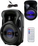 Caixa de Som Amplificada TRC 5512 com Bluetooth, Rádio FM e Entrada USB – 120W
