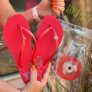 Kit Chinelo+ Necesseire Santa Lolla Olho Grego Feminino