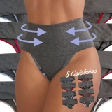 Kit 8  Power Fitness Cós Alto Compressão Para Barriga Viére